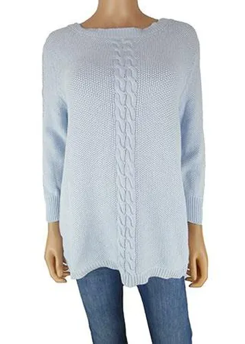 Pull manches longues---Bleu-34 - S-Fminin - zamba - Modalova