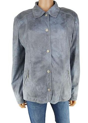 Veste manches longues---Bleu-46 - XL-Fminin - barbara lebek - Modalova