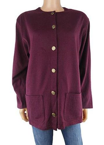 Veste/sweat manches longues ---Bordeaux-42 - L-Fminin - camaeu - Modalova