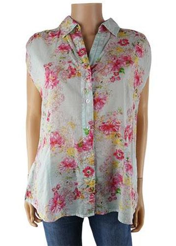 Chemise sans manches ---Multicolore-44 - L-Fminin - punt roma - Modalova