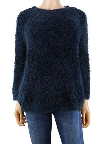 Pull manches longues---Bleu fonc-40 - M-Fminin - body flirt - Modalova