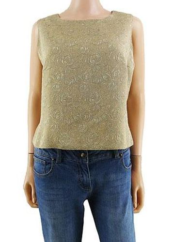 Top sans manches ---Beige-42 - L-Fminin - cache cache - Modalova