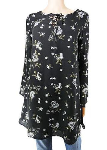 Blouse manches longues---Noir-36 - S-Fminin - gemo - Modalova