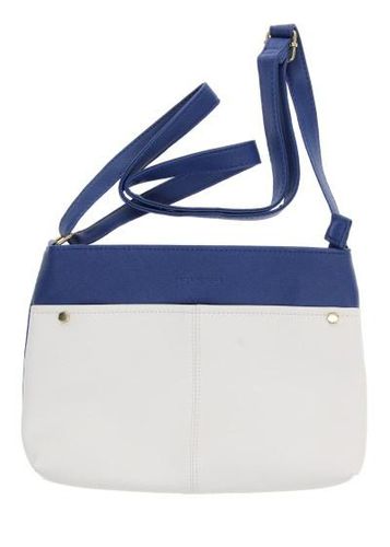 Sac bandoulire---Bleu-Basic-Fminin - ted lapidus - Modalova