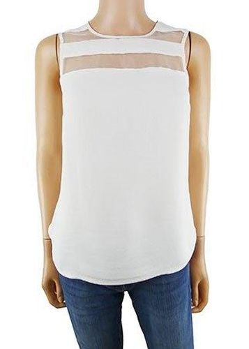 Top sans manches ---Blanc-32 - XS-Fminin - zara - Modalova