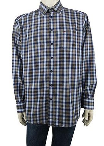 Chemise manches longues---Bleu fonc-XL-Masculin - jupiter - Modalova