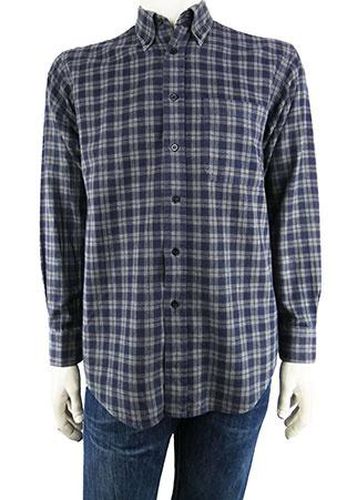 Chemise manches longues---Bleu fonc-M-Masculin - burton - Modalova