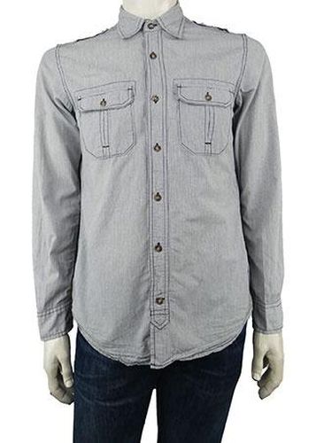 Chemise manches longues---Blanc-S-Masculin - h&m - Modalova