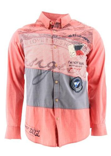 Chemise -Desigual--Blanc-M-Masculin - desigual - Modalova