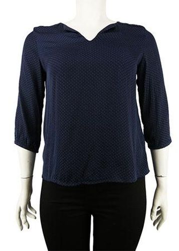 Blouse manches 3/4---Bleu fonc-46 - XL-Fminin - bral - Modalova