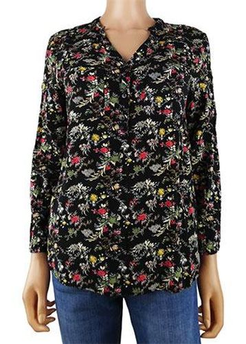 Blouse manches 3/4---Multicolore-34 - S-Fminin - cc collection - Modalova