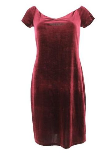 Robe courte sans manches---Violet-42 - L-Fminin - gemo - Modalova