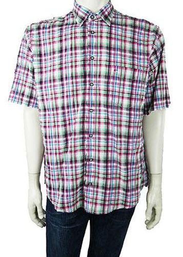 Chemise manches courtes---Multicolore-M-Masculin - jupiter - Modalova