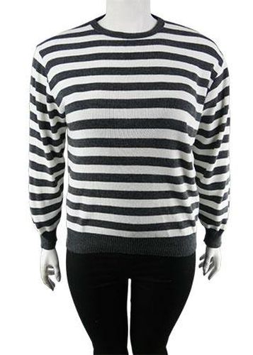 Pull manches longues---Blanc-46 - XL-Fminin - arek & co - Modalova