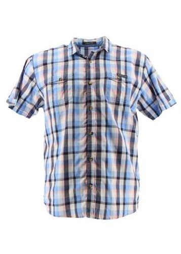 Chemise manches courtes---Bleu-XL-Masculin - sun valley - Modalova