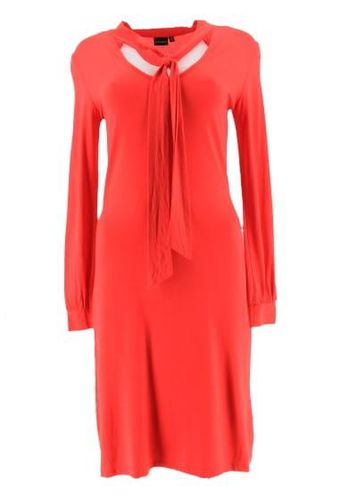 Robe manches longues---Rouge-36 - S-Fminin - bodyflirt - Modalova