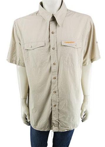 Chemise manches courtes---Beige-XL-Masculin - kariban - Modalova