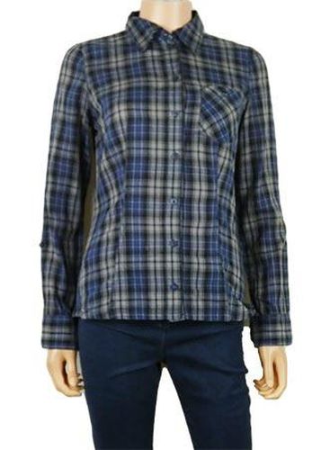 Chemise manches longues---Bleu-34 - S-Fminin - edc by esprit - Modalova