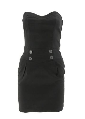 Robe bustier ---Noir-36 - S-Fminin - jennyfer - Modalova