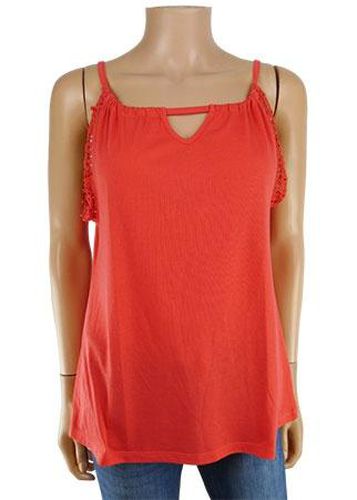 Top  bretelles ---Rouge-34 - S-Fminin - c&a - Modalova