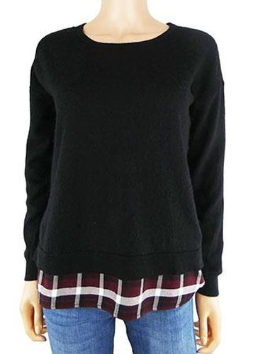 Pull manches longues---Noir-38 - M-Fminin - scottage - Modalova