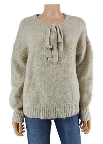 Pull manches longues---Beige-34 - S-Fminin - zara - Modalova