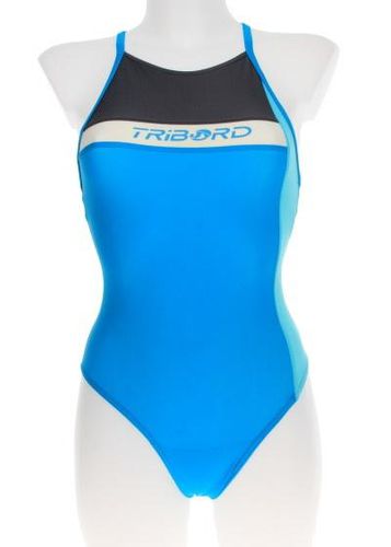 Maillot de Bain 1 pice---Bleu-36 - S-Fminin - decathlon - Modalova