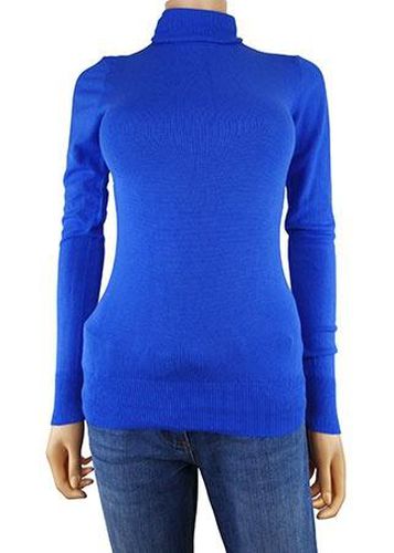 Pull fin manches longues---Bleu-32 - XS-Fminin - grain de sable - Modalova