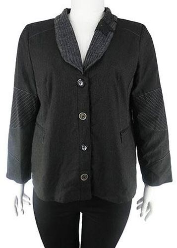 Veste manches longues---Gris-50 - XXL-Fminin - lewinger - Modalova