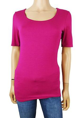 T-shirt manches courtes---Rose-32 - XS-Fminin - balsan - Modalova