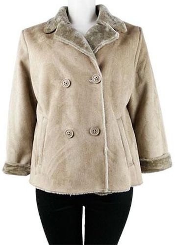 Veste en daim ---Basic-50 - XXL-Fminin - atlas for women - Modalova