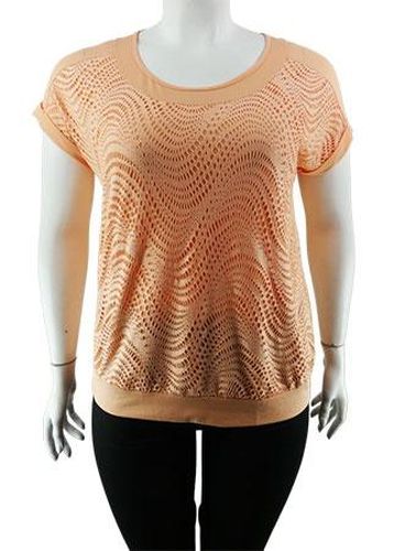 Top manches courtes---Rose-50 - XXL-Fminin - armand thiery - Modalova