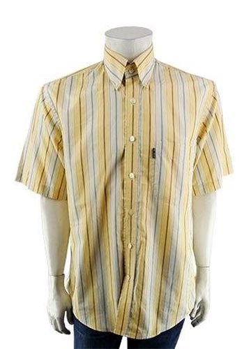 Chemise manches courtes---Beige-M-Masculin - ted lapidus - Modalova