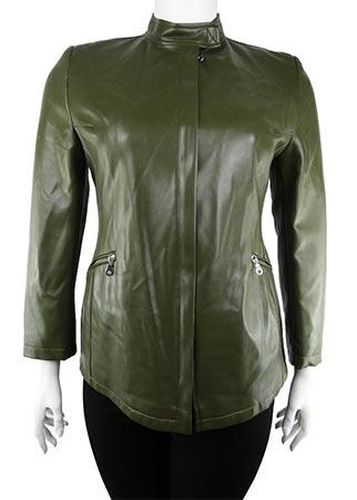 Veste manches longues---Kaki-48 - XL-Fminin - made in italy - Modalova