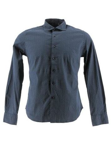 Chemise manches longues -BCBC--Bleu fonc-L-Masculin - Label Emmaus - Modalova