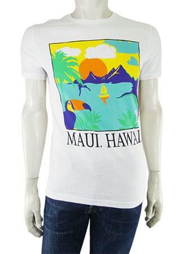 T-shirt manches courtes---Blanc-S-Masculin - celio - Modalova