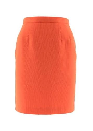 Jupe courte---Orange-38 - M-Fminin - c collection - Modalova