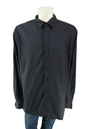 Chemise manches longues---Bleu fonc-XXL-Masculin - tex - Modalova