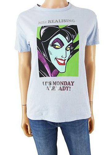 T-shirt manches courtes---Bleu-34 - S-Fminin - disney - Modalova