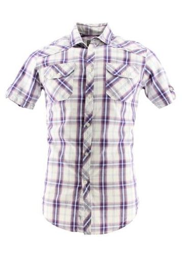 Chemise manches courtes---Blanc-S-Masculin - owk - Modalova