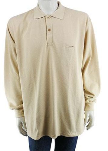 Polo manches longues ---Beige-S-Masculin - balsan - Modalova