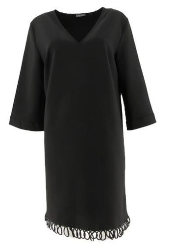 Robe manches 3/4 ---Noir-42 - L-Fminin - tanas - Modalova