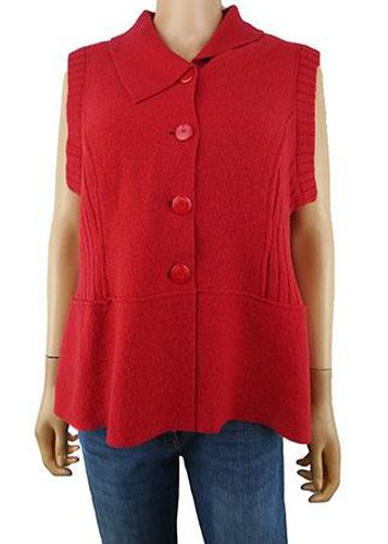 Gilet sans manches ---Rouge-44 - L-Fminin - lewinger - Modalova