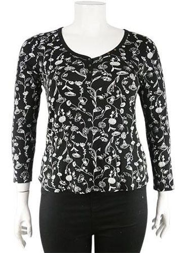 Top manches longues---Blanc-50 - XXL-Fminin - camaeu - Modalova