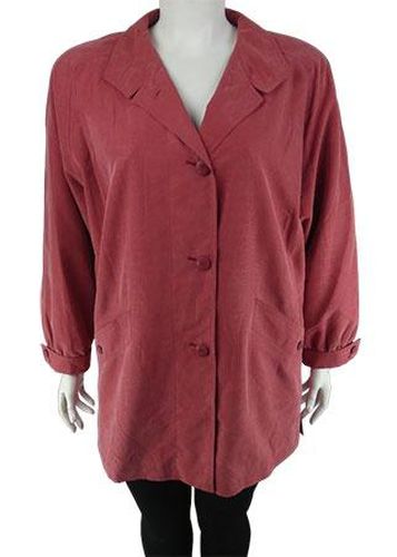 Veste longue manches longues-BCBC--Rouge-44 - L-Fminin - Label Emmaus - Modalova