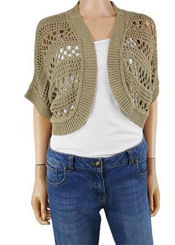 Gilet ajour---Beige-42 - L-Fminin - in extenso - Modalova