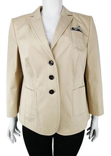 Veste manches longues ---Beige-50 - XXL-Fminin - basler - Modalova