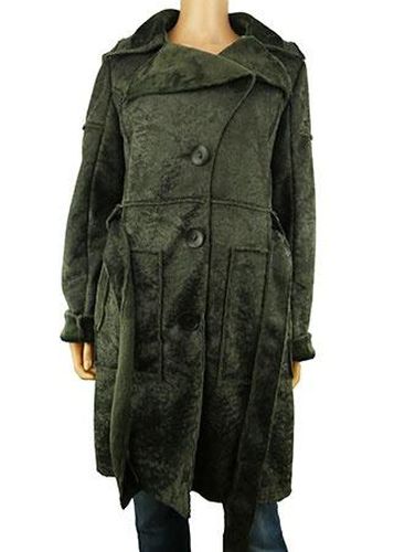 Manteau ceintur ---Gris-40 - M-Fminin - tbs - Modalova