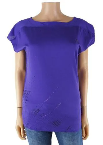 Top de sport manches courtes---Violet-38 - M-Fminin - domyos - Modalova