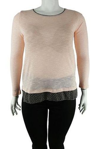 Top manches longues ---Rose-46 - XL-Fminin - camaeu - Modalova